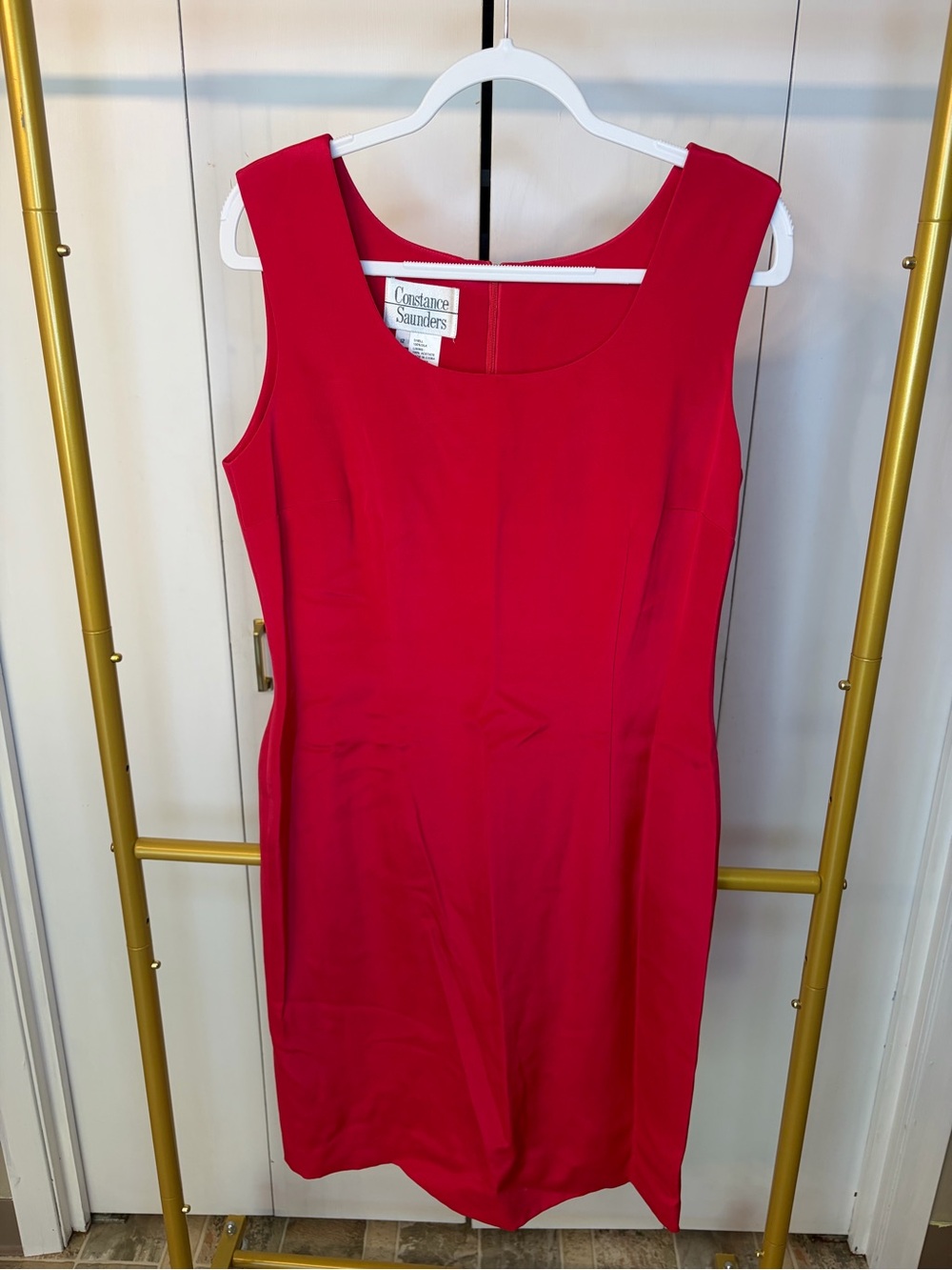 Constance Saunders Vintage Silk Dress